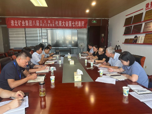 市统计局党组书记、局长葛剑带队赴淮北矿业集团调研