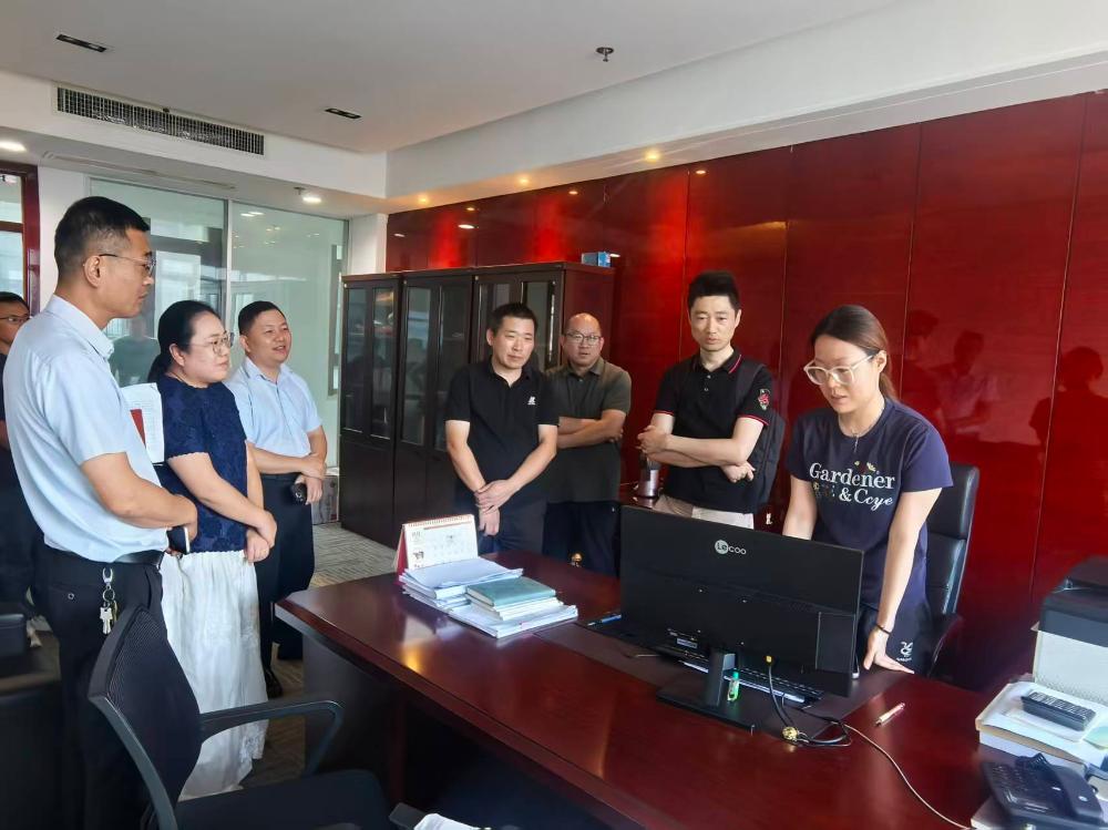 省统计局来淮开展网络安全与智慧统计建设专题调研