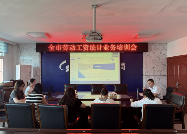 淮北市统计局召开全市劳动工资统计业务培训会